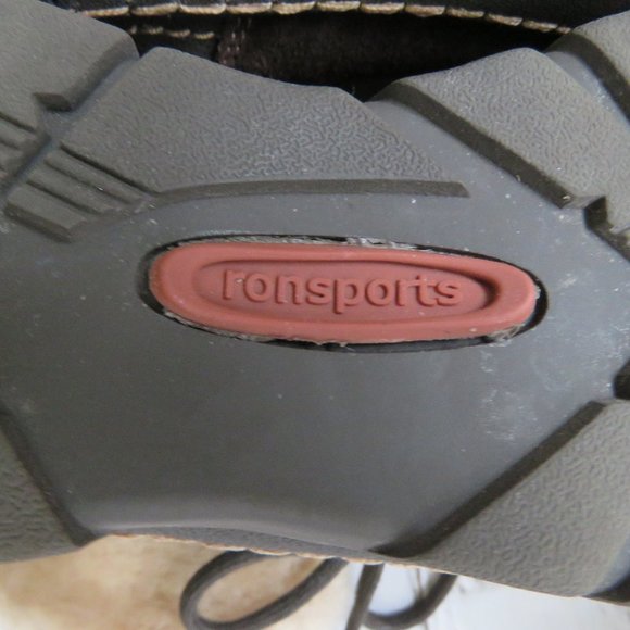 Vintage Brown Suede Ronsports Ankle Boots With Faux Fur - Picture 8 of 9